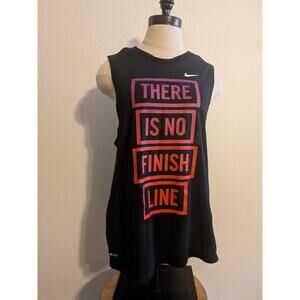 Nike there‎ is no finish line tank top size S